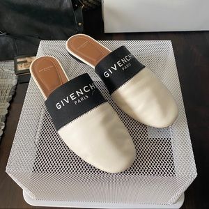 Authentic Givenchy Bedford Leather Slippers - Sold